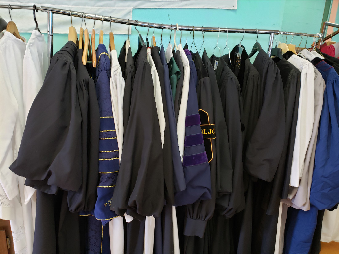 One World. One Robe At A Time. Charity Goods Organization